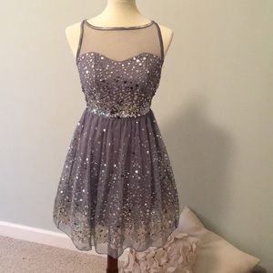 Delias Sequined Sleeveless Party Dress